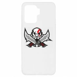 Чехол для Oppo Reno 5 Lite God of war Kratos vector - PrintSalon