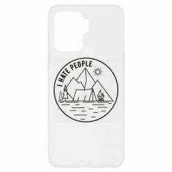 Чехол для Oppo Reno 5 Lite I hate people - camper - PrintSalon