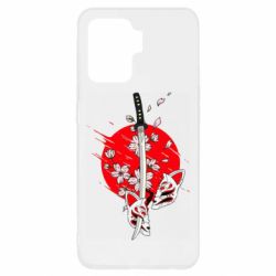 Чохол для Oppo Reno 5 Lite katana in sakura