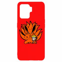 Чехол для Oppo Reno 5 Lite Kurama And Naruto - PrintSalon