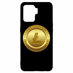Чехол для Oppo Reno 5 Lite Litecoin coin - PrintSalon