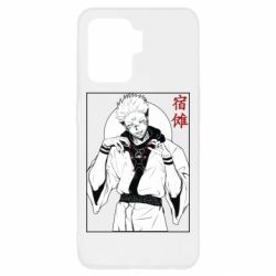 Чехол для Oppo Reno 5 Lite Магическая битва аниме-PrintSalon Чехол для Oppo Reno 5 Lite Магическая битва аниме