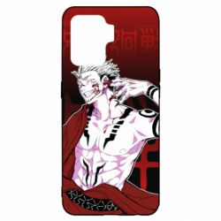 Чехол для Oppo Reno 5 Lite Магическая Битва-PrintSalon Чехол для Oppo Reno 5 Lite Магическая Битва