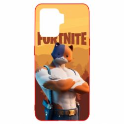 Чехол для Oppo Reno 5 Lite Meowscles and logo - PrintSalon