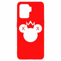 Чехол для Oppo Reno 5 Lite Mickey with a crown - PrintSalon