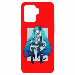 Чехол для Oppo Reno 5 Lite Miku art - PrintSalon