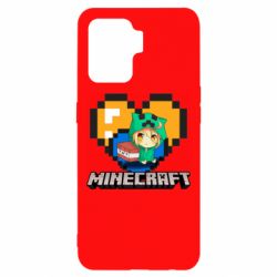 Чохол для Oppo Reno 5 Lite Minecraft Girl - PrintSalon