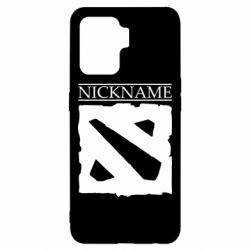 Чехол для Oppo Reno 5 Lite Nickname Dota - PrintSalon