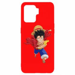 Чехол для Oppo Reno 5 Lite Running Monkey D. Luffy