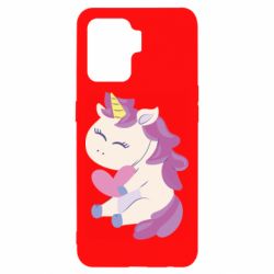 Чехол для Oppo Reno 5 Lite Unicorn with love - PrintSalon