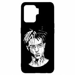 Чехол для Oppo Reno 5 Lite XXXTentacion Monochrome Art - PrintSalon
