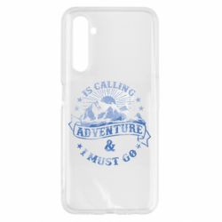 Чехол для Realme 6 Adventure is calling - PrintSalon
