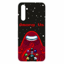 Чохол для Realme 6 Among us pixels - PrintSalon