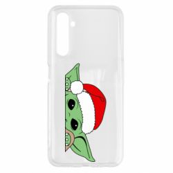 Чохол для Realme 6 Baby Yoda Santa - PrintSalon