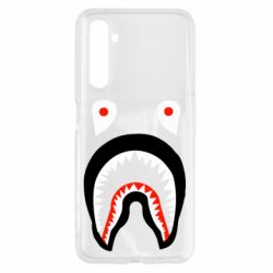 Чехол для Realme 6 Bape shark logo - PrintSalon