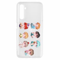 Чехол для Realme 6 BTS cute boys - PrintSalon
