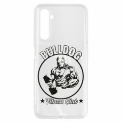 Чехол для Realme 6 Bulldog Fitness Club - PrintSalon