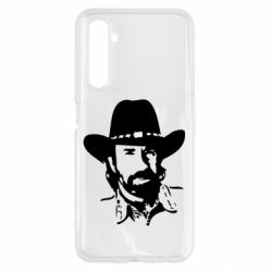 Чехол для Realme 6 Чак Норис - PrintSalon