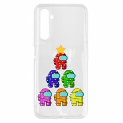 Чохол для Realme 6 Christmas Tree Among Us - PrintSalon
