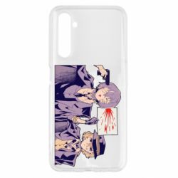 Чехол для Realme 6 Dazai and Chuuya meme