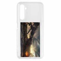 Чохол для Realme 6 Дракон арт - PrintSalon