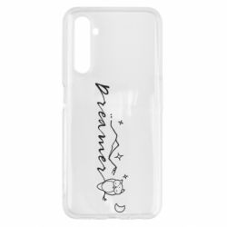 Чехол для Realme 6 Dreamer  owl - PrintSalon