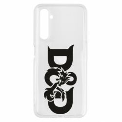 Чехол для Realme 6 Dungeons s Dragons logo - PrintSalon