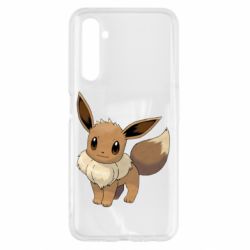 Чехол для Realme 6 Eevee art - PrintSalon