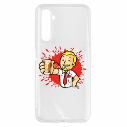 Чехол для Realme 6 Fallout  boy blood - PrintSalon