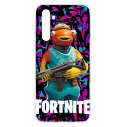 Чехол для Realme 6 Fishstick With A Gun - PrintSalon