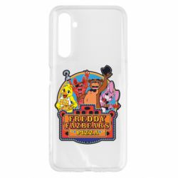 Чехол для Realme 6 Freddy Pizza - PrintSalon