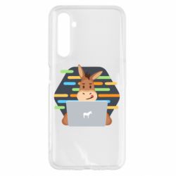 Чехол для Realme 6 Horse hacker - PrintSalon