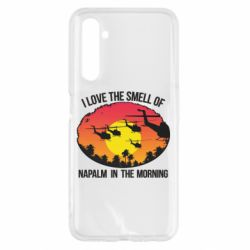 Чехол для Realme 6 I love the smell napalm, in the morning - PrintSalon
