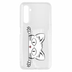 Чехол для Realme 6 Котейка - PrintSalon