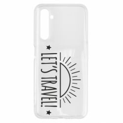 Чехол для Realme 6 Let's travel and the sun - PrintSalon