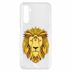 Чехол для Realme 6 Lion art - PrintSalon