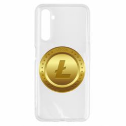 Чехол для Realme 6 Litecoin coin - PrintSalon