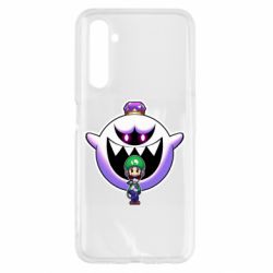 Чохол для Realme 6 Luigi and King Boo - PrintSalon