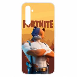 Чехол для Realme 6 Meowscles and logo - PrintSalon