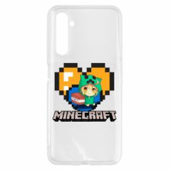 Чехол для Realme 6 Minecraft Girl