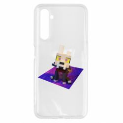 Чехол для Realme 6 Minecraft King - PrintSalon