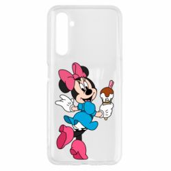Чохол для Realme 6 Minnie Mouse and Ice Cream - PrintSalon