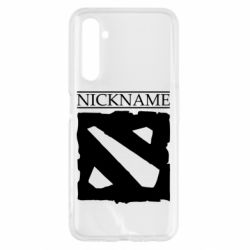 Чехол для Realme 6 Nickname Dota - PrintSalon