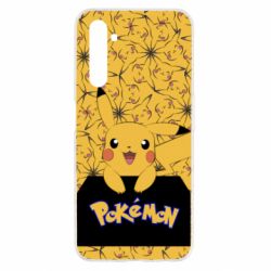 Чохол для Realme 6 Pikachu Pika-Pika - PrintSalon