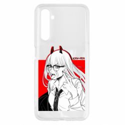 Чехол для Realme 6 Power red - PrintSalon