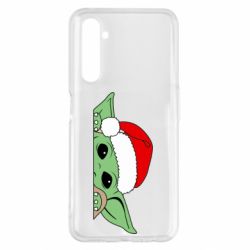 Чохол для Realme 6 Pro Baby Yoda Santa
