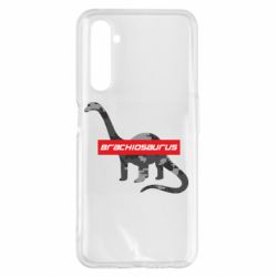 Чехол для Realme 6 Pro Brachiosaurus - PrintSalon