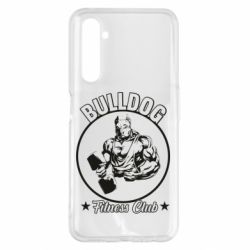 Чехол для Realme 6 Pro Bulldog Fitness Club - PrintSalon