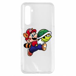 Чехол для Realme 6 Pro Cute Mario with turtle - PrintSalon