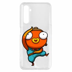 Чехол для Realme 6 Pro Dancing Fishstick - PrintSalon